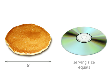 1 6" pancake